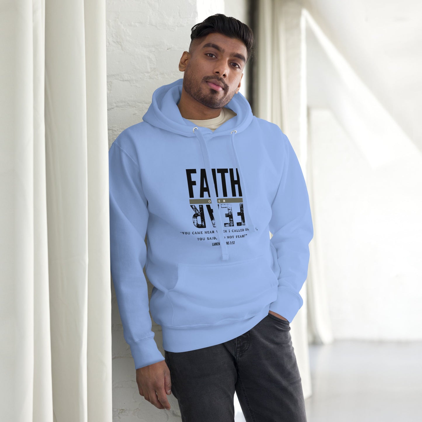 Faith Over Fear Men's Hoodie