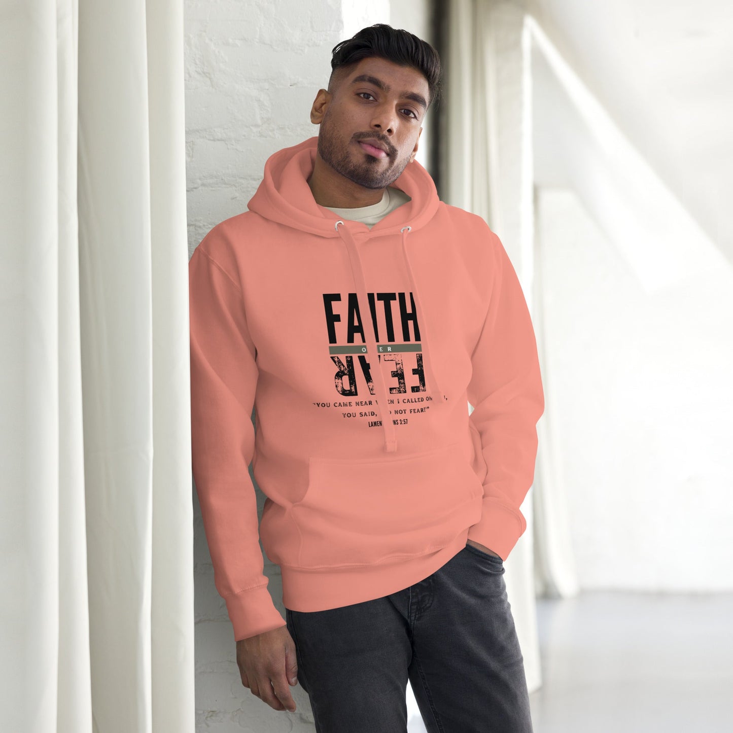 Faith Over Fear Men's Hoodie