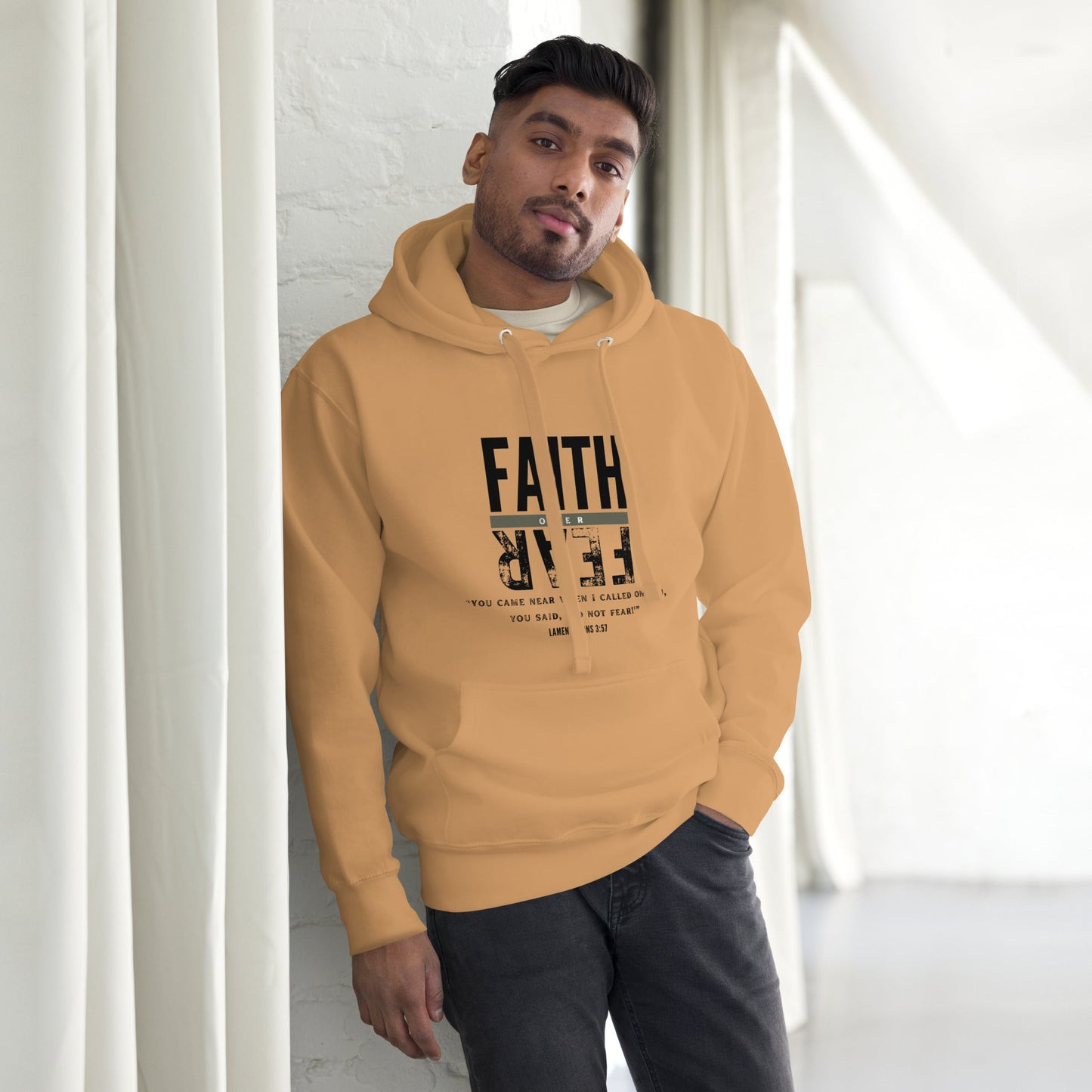 Faith Over Fear Men's Hoodie