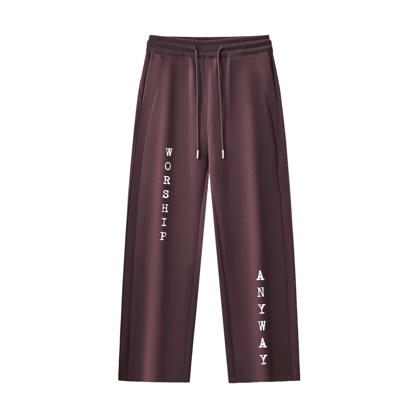 Essential Drawstring Straight-Leg Sweatpants