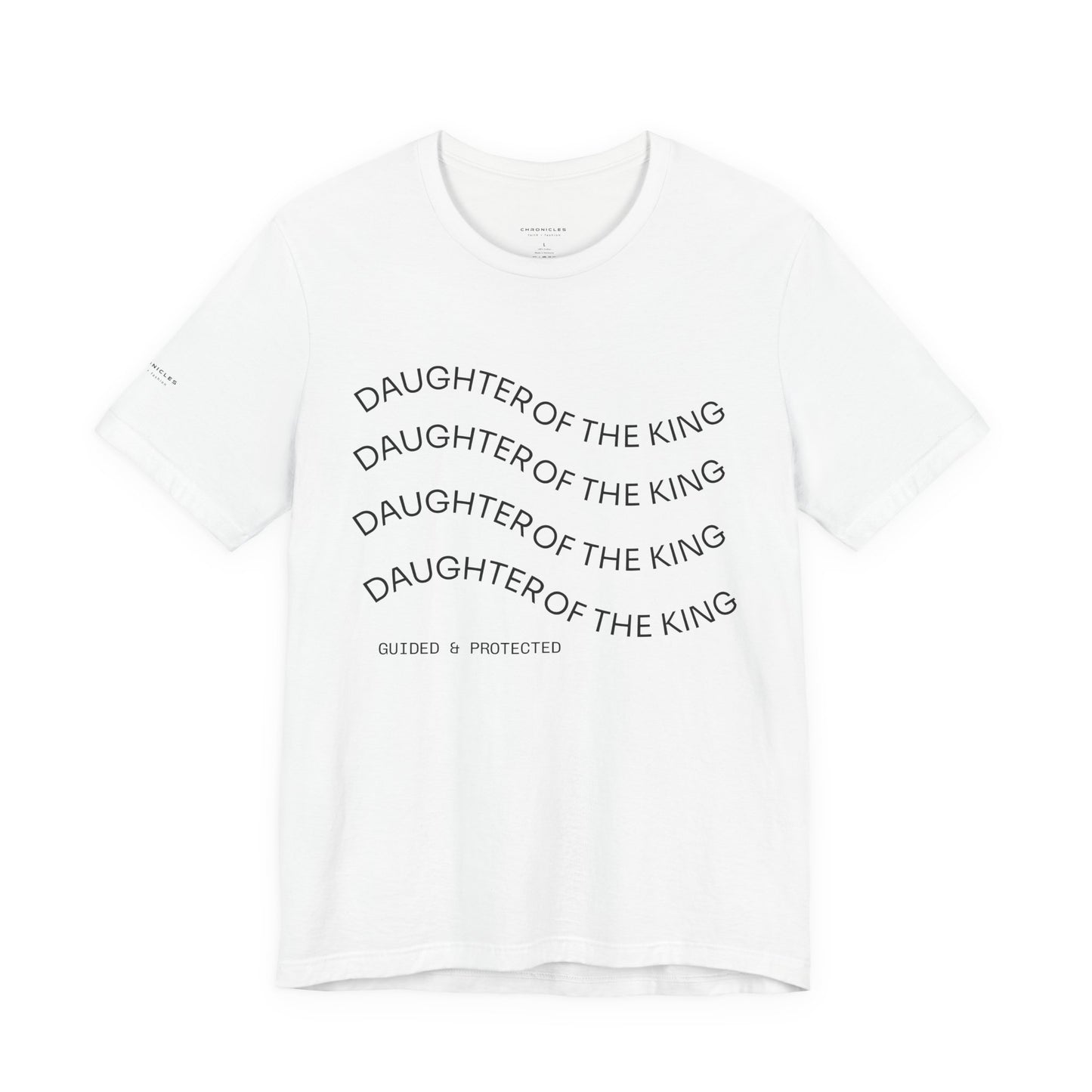 Daughter of the King Tee – Walk in Royal Identity | 1 Peter 2:9 Christian Women’s Shirt | Faith-Inspired Catholic Apparel