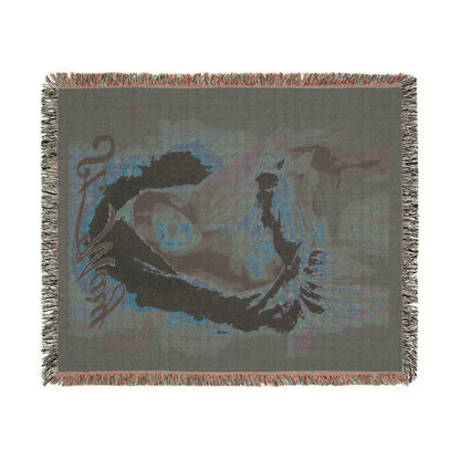 Woven Blanket - Religious Madonna & Child Throw | Inspirational Christian Throw Blanket