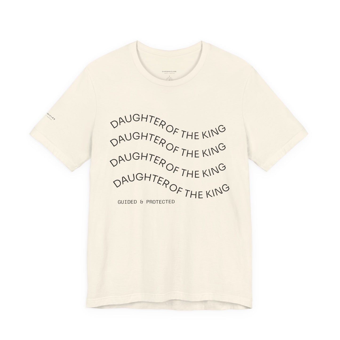 Daughter of the King Tee – Walk in Royal Identity | 1 Peter 2:9 Christian Women’s Shirt | Faith-Inspired Catholic Apparel