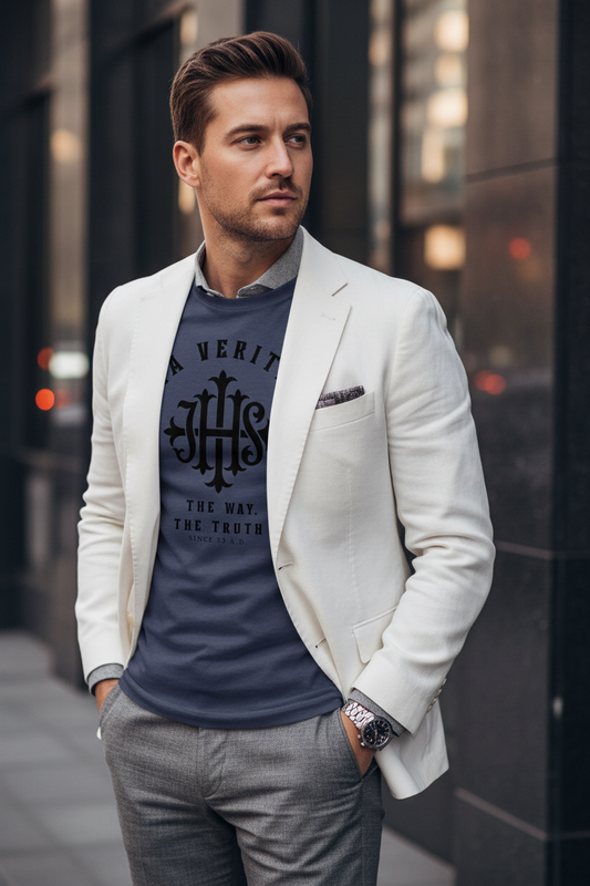 VOCATUS Long Sleeve T-Shirt – “Called” Latin Faith Essential