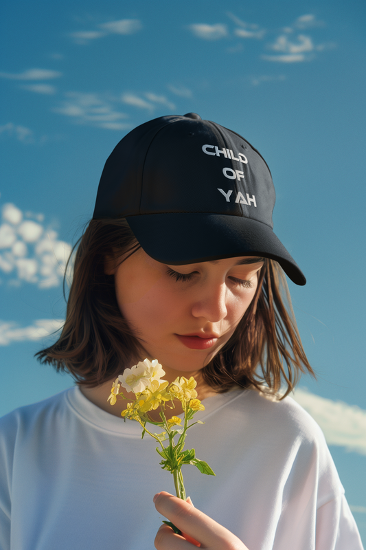 Classic Dad Cap - Child of Yah | Relaxed Fit Cap for Everyday Wear, Gift for Fathers, Casual Style, Summer Accessory, Unique Dad Hat