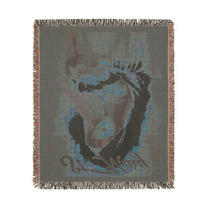 Woven Blanket - Religious Madonna & Child Throw | Inspirational Christian Throw Blanket