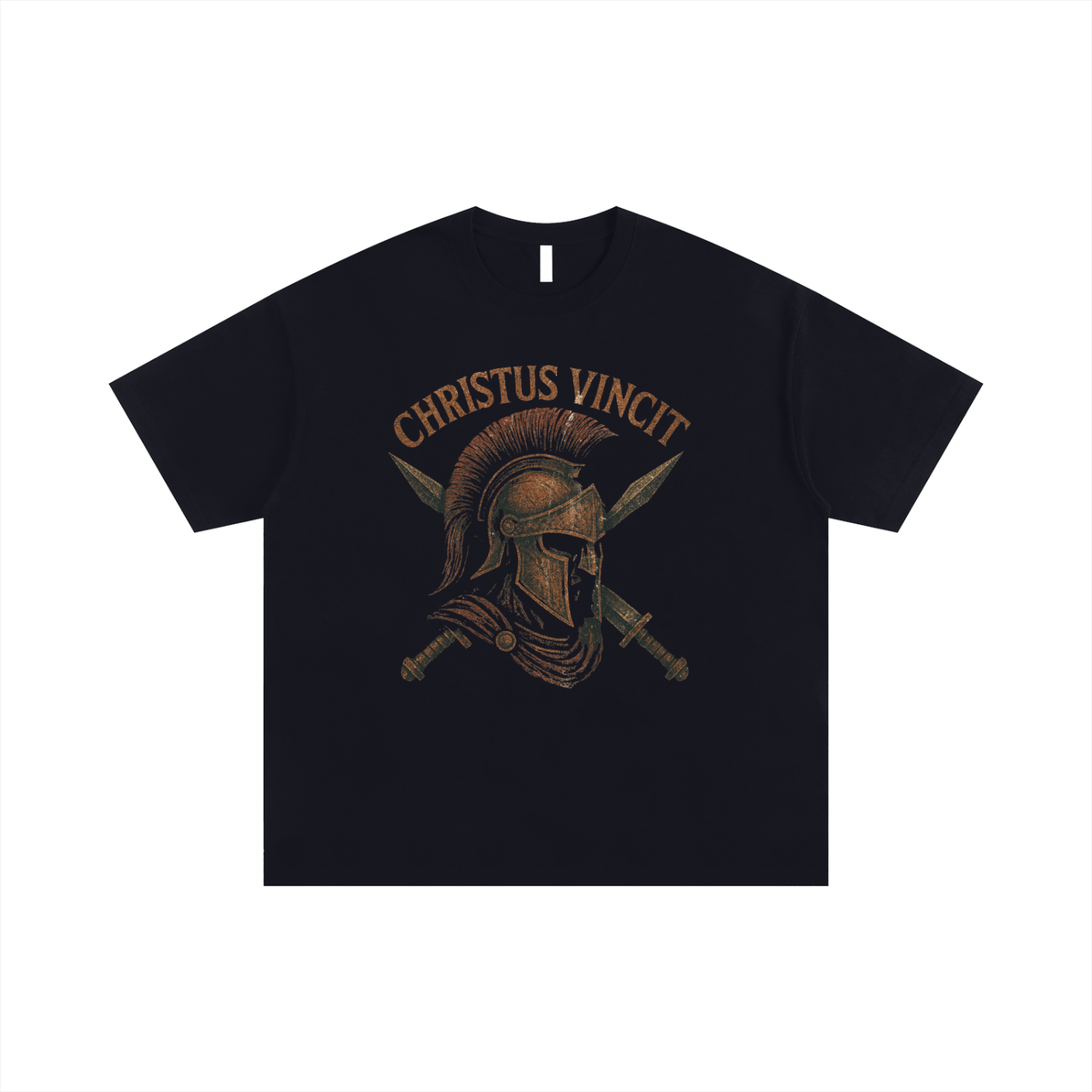 CHRISTUS VINCIT - Unisex Oversized Cotton T-Shirt