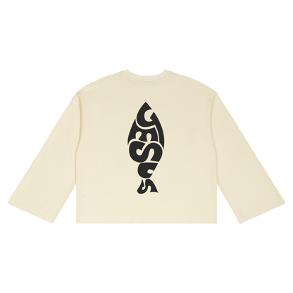 Unisex Waffle Raw Edge T-Shirt