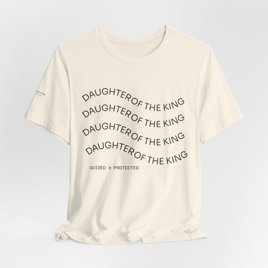Daughter of the King Tee – Walk in Royal Identity | 1 Peter 2:9 Christian Women’s Shirt | Faith-Inspired Catholic Apparel