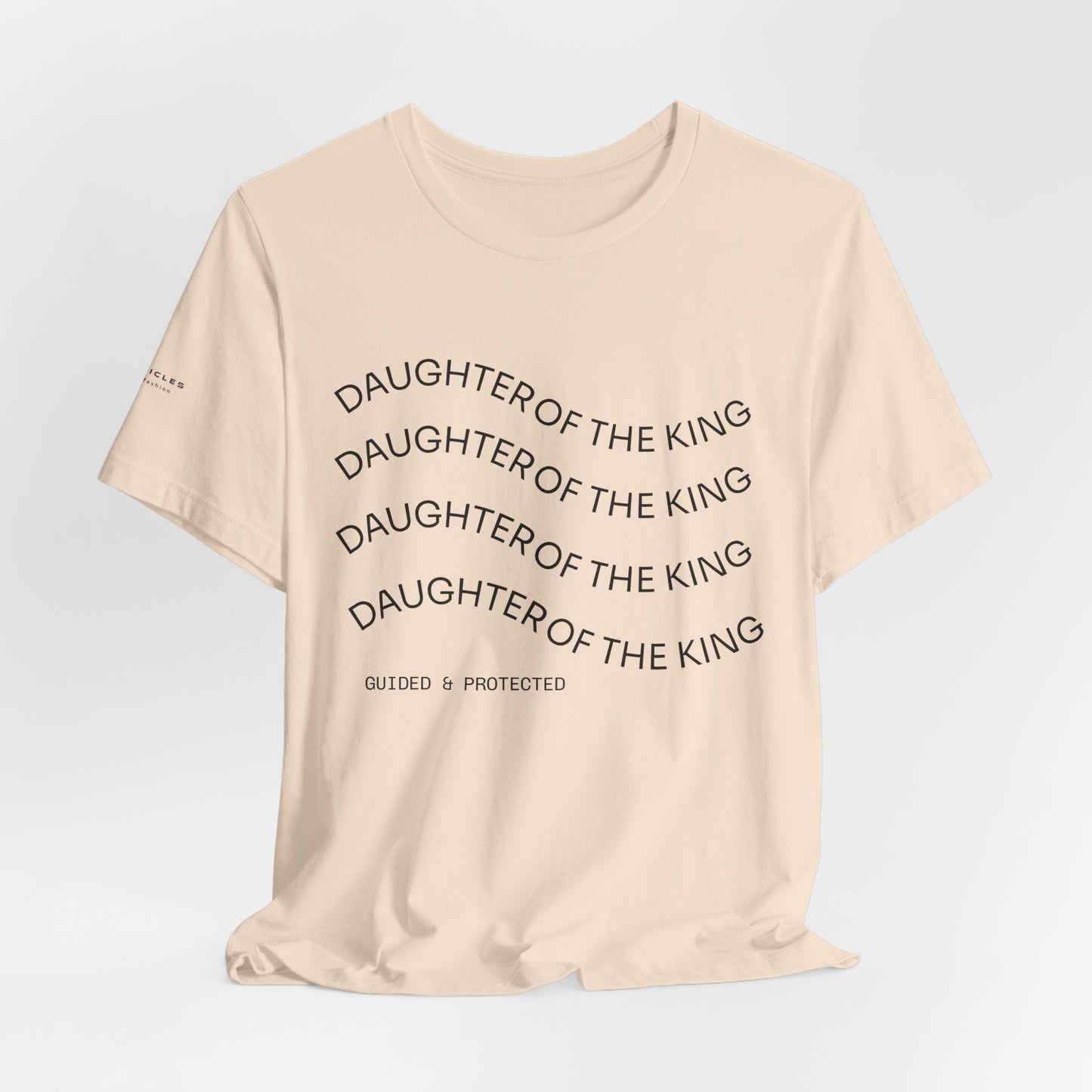 Daughter of the King Tee – Walk in Royal Identity | 1 Peter 2:9 Christian Women’s Shirt | Faith-Inspired Catholic Apparel
