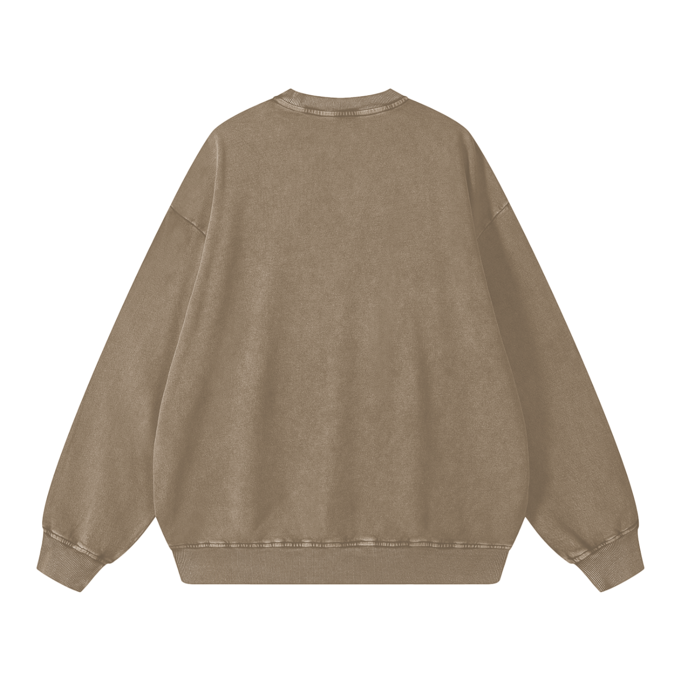 Jesus as my Eternal Travel Partner Snow Washed Oversized Sweatshirt