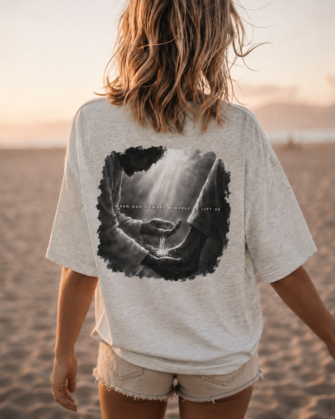 God Lifts Us T-shirt