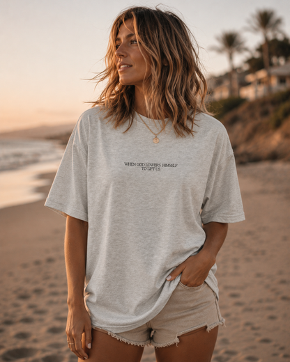 God Lifts Us T-shirt