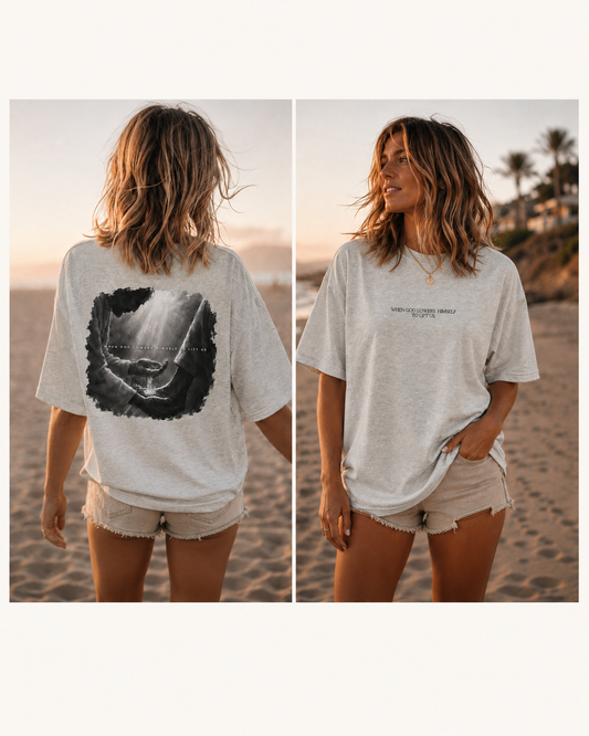 God Lifts Us T-shirt