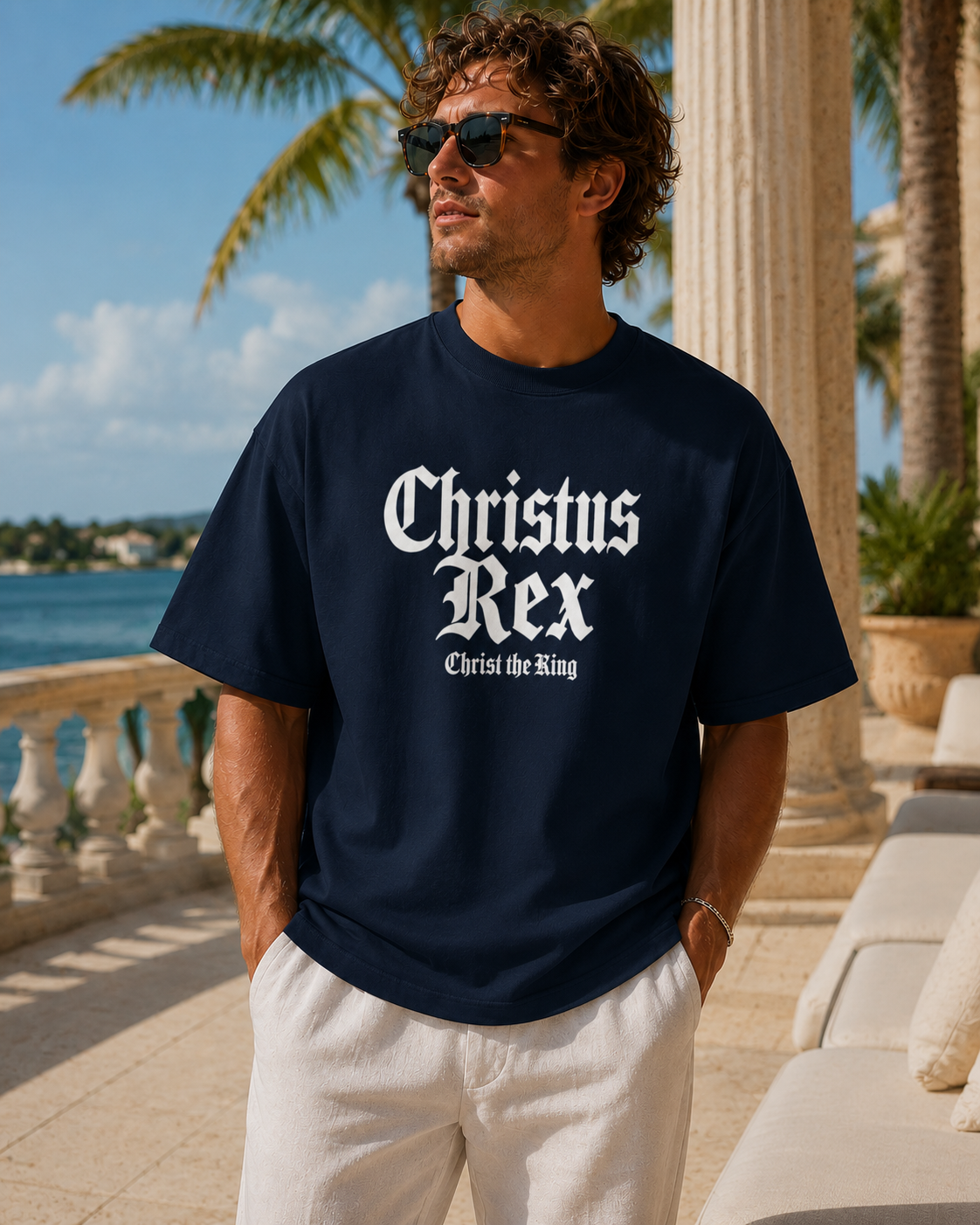 Christus Rex Organic Tee