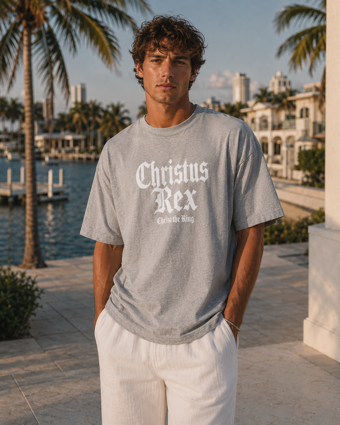 Christus Rex Organic Tee