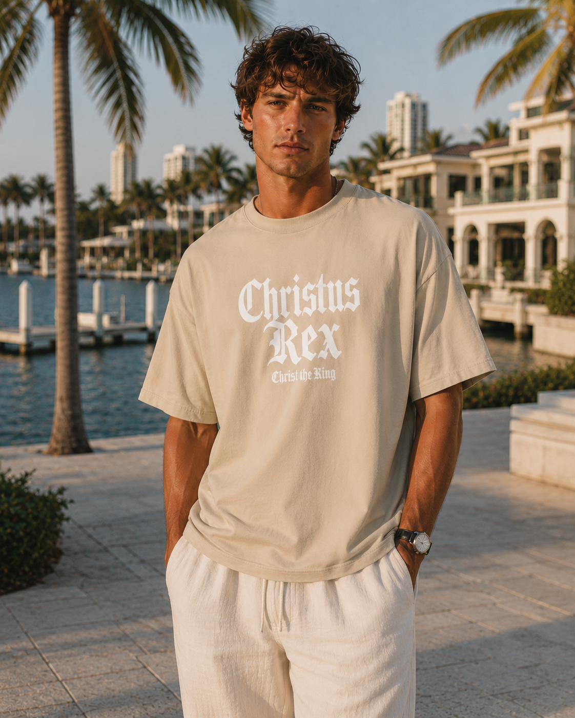 Christus Rex Organic Tee