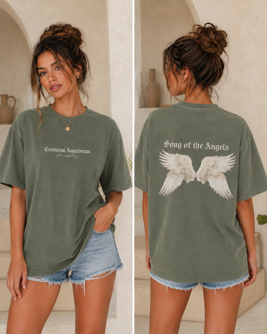 Song of the Angels  Mineral Wash T-Shirt