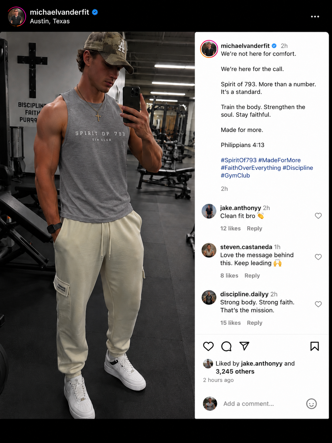 Spirit of God Tank Top