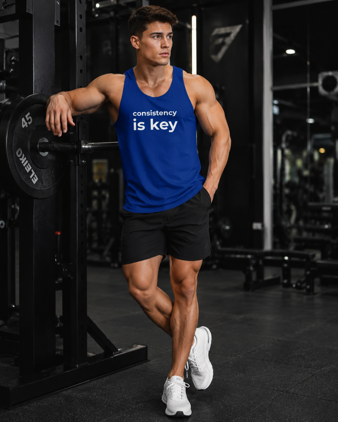 Consistency Is Key Men's Tank Top