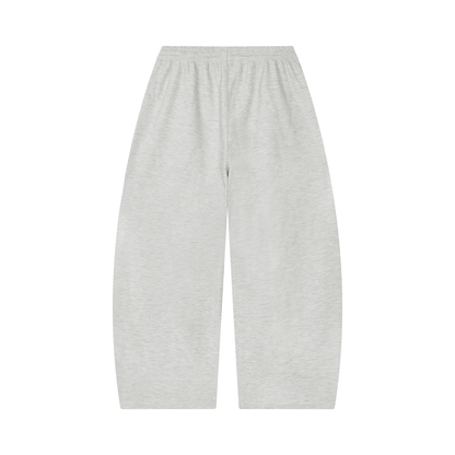 Unisex Waffle Barrel Leg Pants