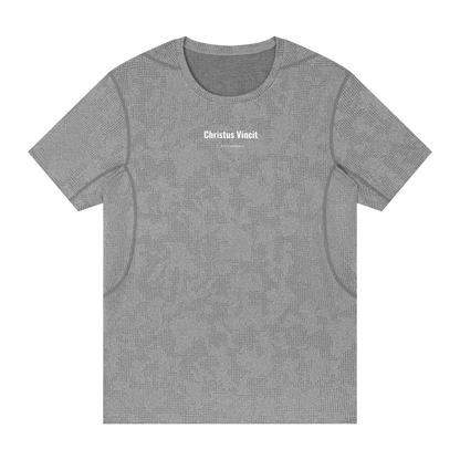 Christ Conquers Athletic Tee