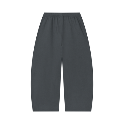Unisex Waffle Barrel Leg Pants