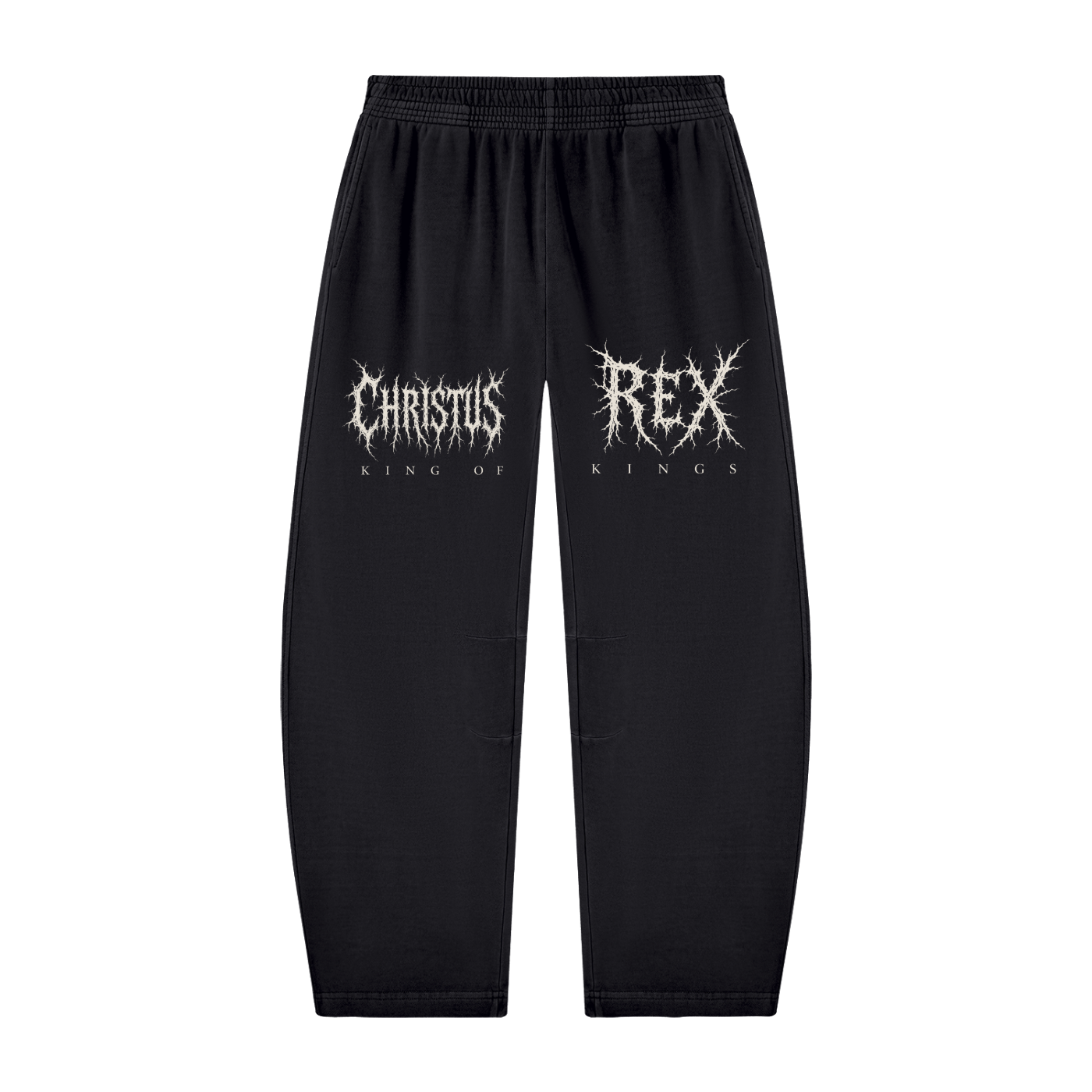 Unisex Vintage Washed Barrel Leg Sweatpants