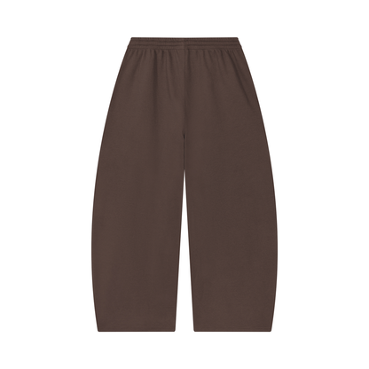 Unisex Waffle Barrel Leg Pants