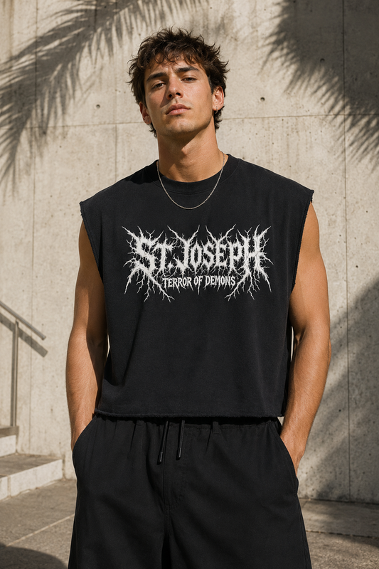 French Terry Boxy Tank Top