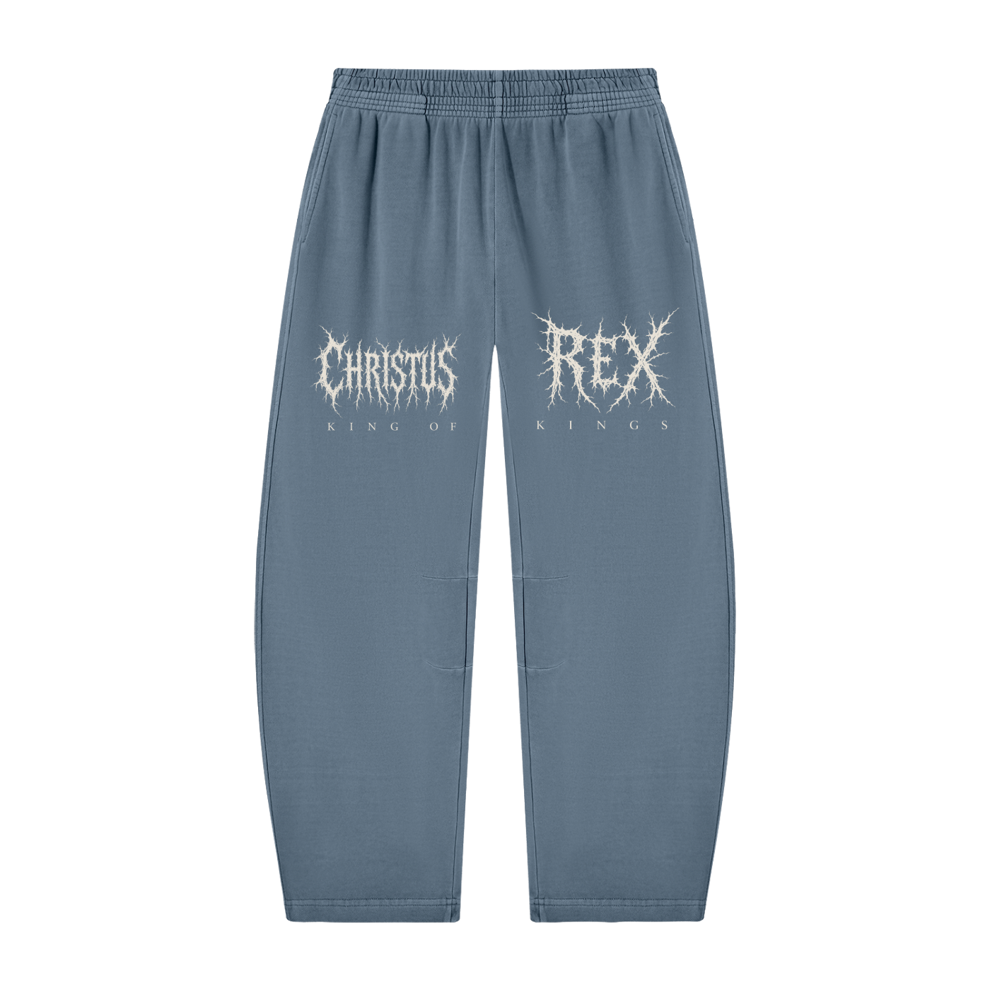 Unisex Vintage Washed Barrel Leg Sweatpants