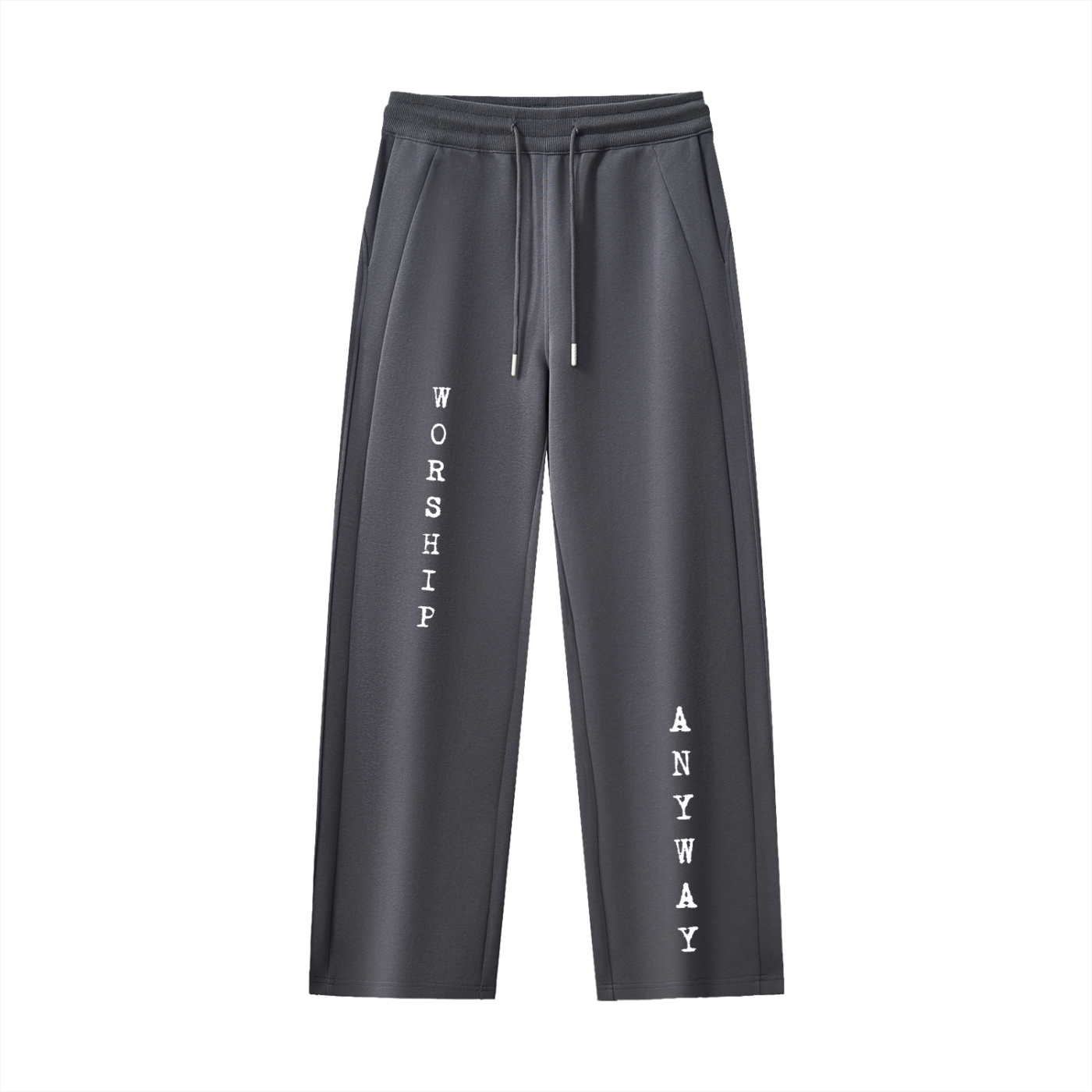 Essential Drawstring Straight-Leg Sweatpants