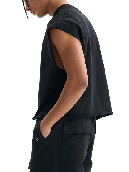 French Terry Boxy Tank Top