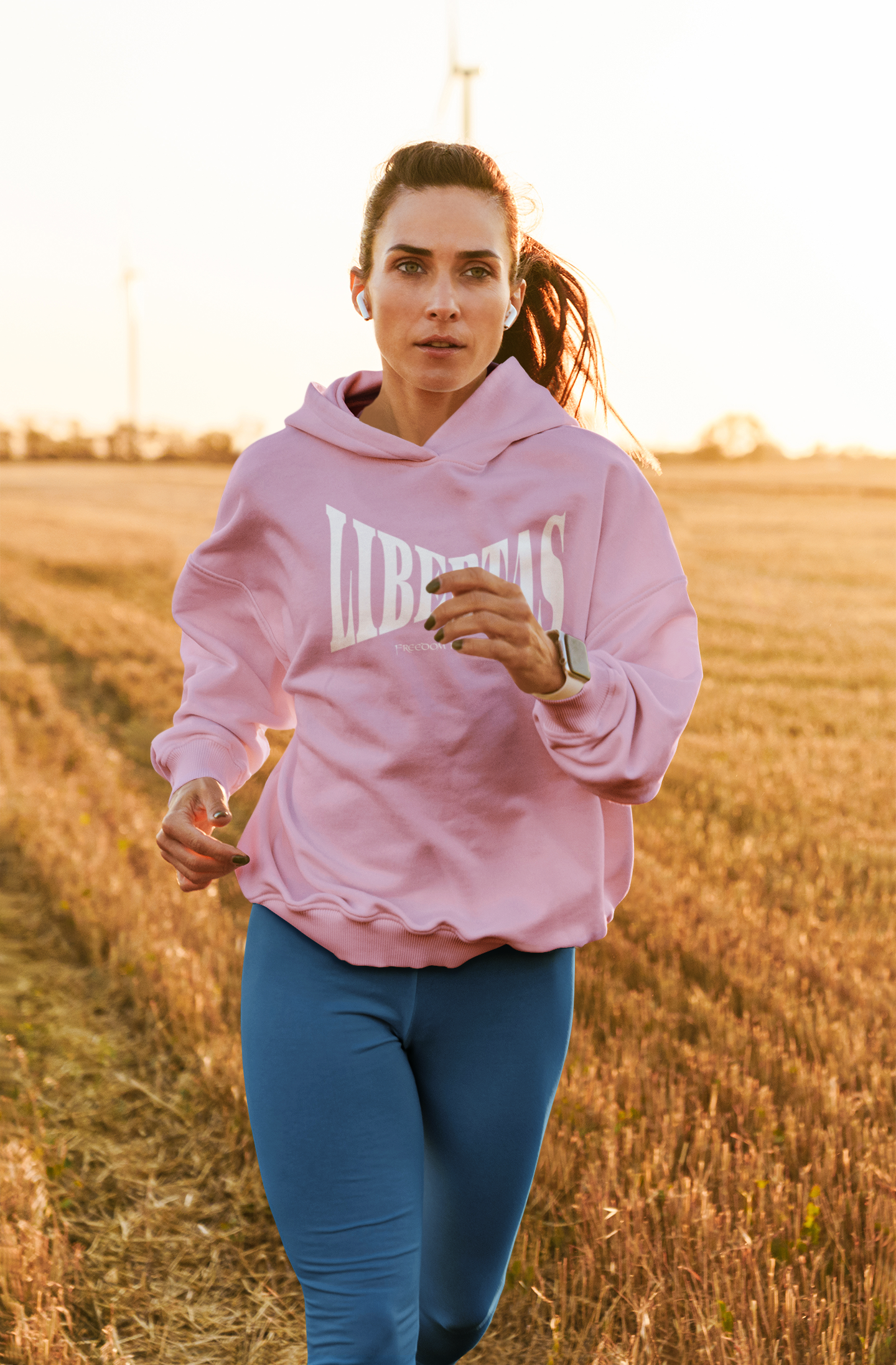 Libertas "Freedom in Christ" Catholic Heavy Blend Hoodie - Faith-Based Latin Apparel