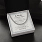Cuban Link Chain | Gift for My Son | Message Card Jewelry