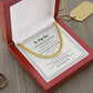 Cuban Link Chain | Gift for My Son | Message Card Jewelry